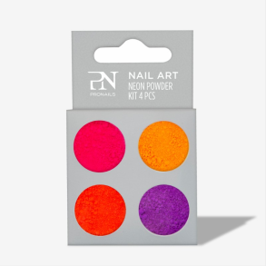 ProNails Neon Pigment Kit - 4 stk. 