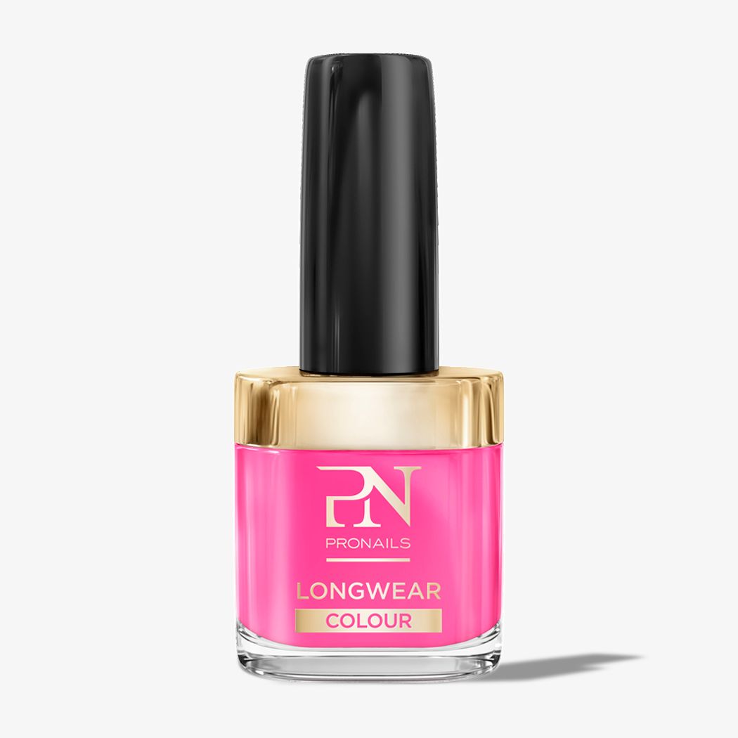 PRONAILS – LongWear Neglelak 356 – 10 ml – Burst of Joy / Neon Pink Shimmer