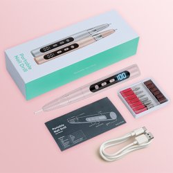 Elfil til negle - Ledningsfri - rosa