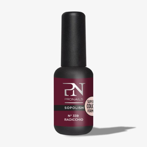 ProNails - Sopolish 339 Radicchio 8 ml - Lys Bordeaux Rd