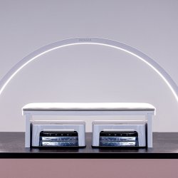 Pronails Armln/hndpude - Hvidmalet tr og kunstlder 