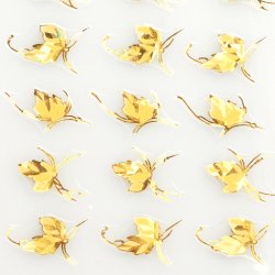 Golden Leaves Sticker 