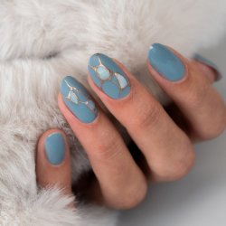 Seashell Flakes - Marmor effekt flager - 4 farver