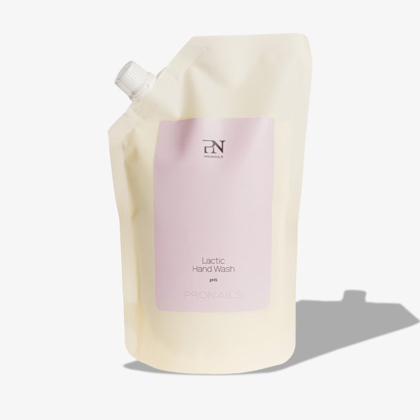 Refill Lactic Hand Wash - Refill Hndsbe med mlkesyre - ProNails - 500 ml