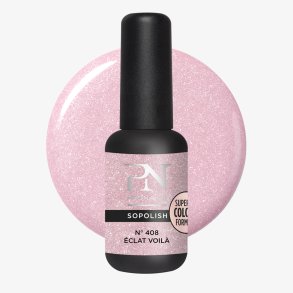 ProNails SOPOLISH �clat Voil� 8 ml &ndash; Peachy Pink Glitter