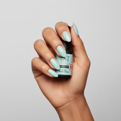 Aqua Verde fra ProNails SOPOLISH &ndash; frisk gr�n-bl� sommermanicure