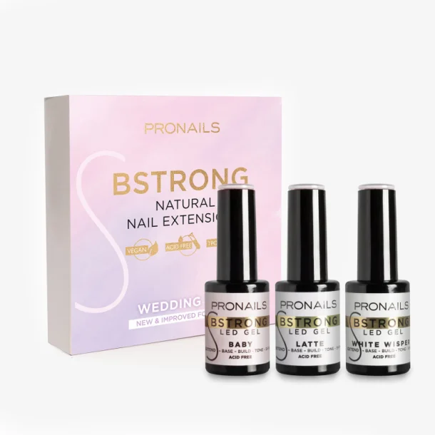 BStrong LED Gel Set Wedding Day 3 pcs