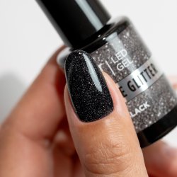 ProNails Dark Glam Extreme Glitter Gels � Bordeaux, Brown &amp; Black