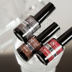 ProNails Dark Glam Extreme Glitter Gels � Bordeaux, Brown &amp; Black