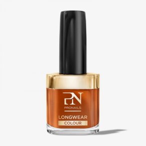 PRONAILS - LongWear Neglelak 141 - 10 ml - Aged Cognac / Brndt Orange
