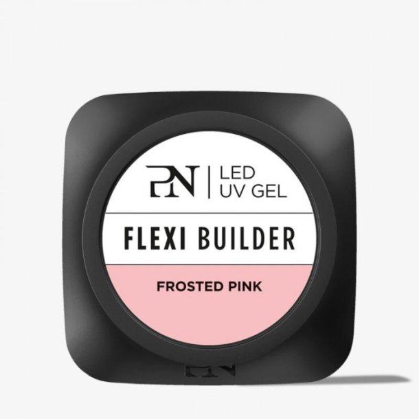 Frosted Pink Flexi Builder LED/UV Gel 15 ml