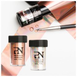 ProNails Nail Folie - Solar Flare - Copper Nude Effekt