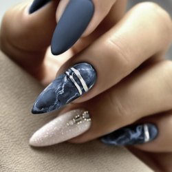 Pronails - Rose Gold Striping Nail Stickers