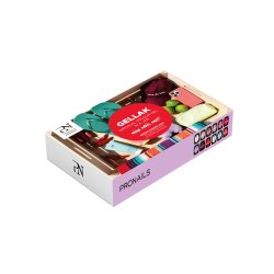 ProNails GELLAK SS26 Box med 12 professionelle farvegeler i krukke
