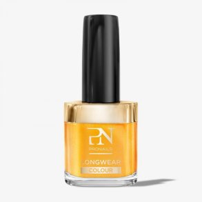PRONAILS - LongWear Neglelak 189 - 10 ml - Mambo Mango / Pang Gul m. Glittereffekt