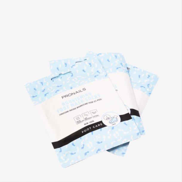 ProNails - Bldgrende Fodmaske Sok - 1 stk.