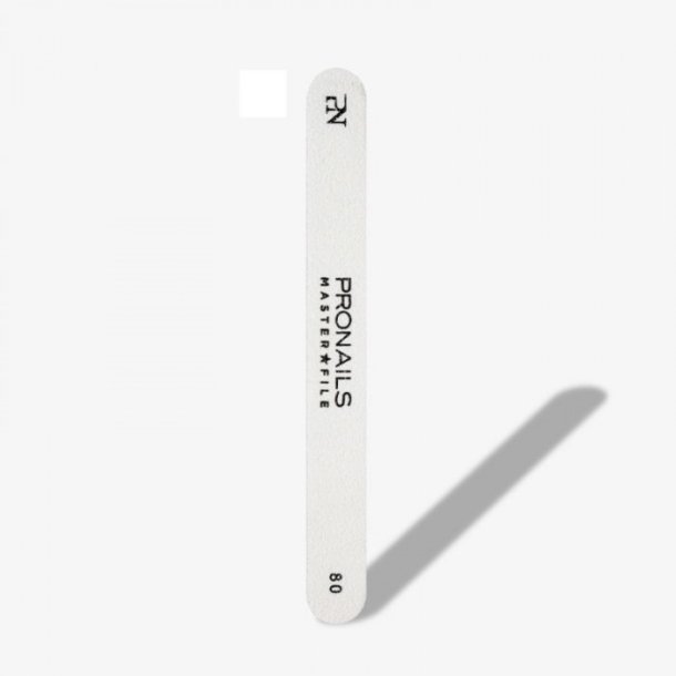 ProNails Master File Straight 80/80 6 stk.