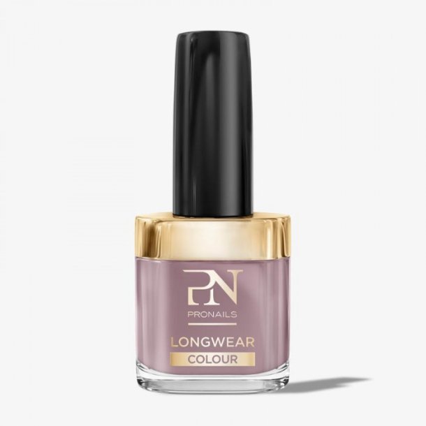 PRONAILS - LongWear Neglelak 166 - 10 ml - Eat Clean Train Dirty / Grbrun Taupe