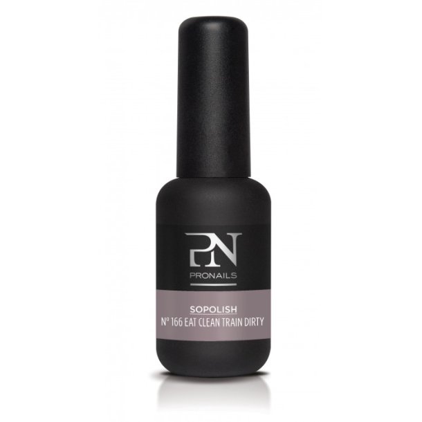 ProNails - Sopolish 166 - 8 ml -  Eat Clean Train Dirty - Grbrun taupe