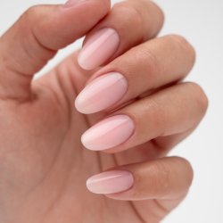 BSTRONG Pomelo LED builder gel med jelly effekt i lys fersken pink p� naturlige negle