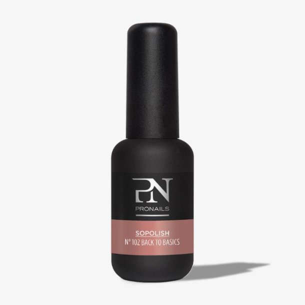 ProNails - Sopolish 102 - 8 ml - Back to Basics - Varm Nude