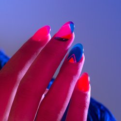 Effect Gel - Neon Glass Gels  3x6 ml