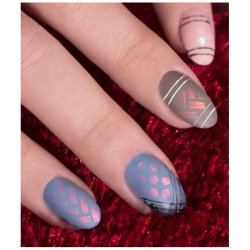 ProNails Laser Nail Stickers - Red Fantasy