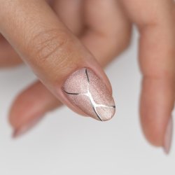 Metallic Liner Gel Reflective Silver 8 ml