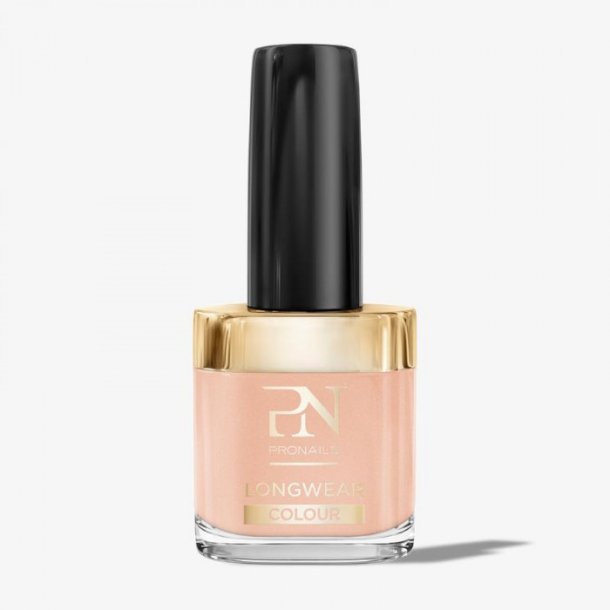 ProNails - LongWear Neglelak 266 - 10 ml - Fresh Grace / Nude Lys fersken m. Shimmer