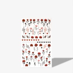 Dark Roses Stickers