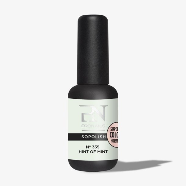 ProNails - Sopolish 335 Hint Of Mint 8 ml - Lys Mintgrn