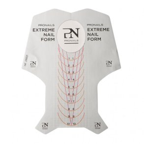 ProNails - Extreme Nail Forms 250 stk - Stiletto Skabeloner