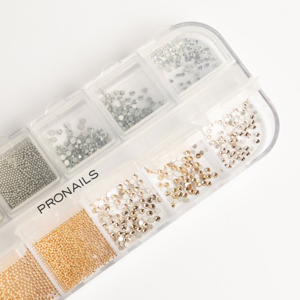 ProNails - Diamonds &amp; Pearls - Deco sten og perler