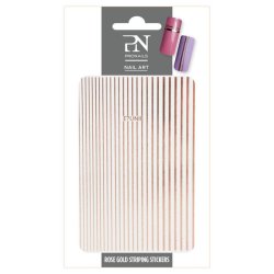 Pronails - Rose Gold Striping Nail Stickers