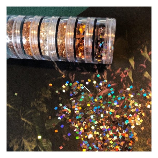 ProNails Glitter Trn -  Copper Tones