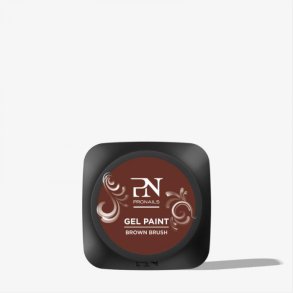 ProNails - Gel Paint Brown Brush - Gel Maling / Brun 5 ml