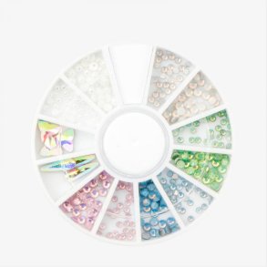 ProNails Unicorn Rhinsten & Perler 306 stk.