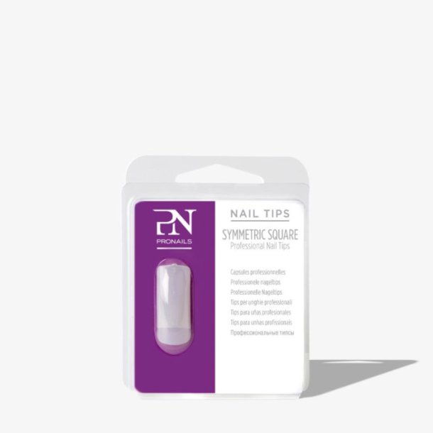 ProNails - Symmetric Square Tip Refil - Nr 9 - 50 stk.
